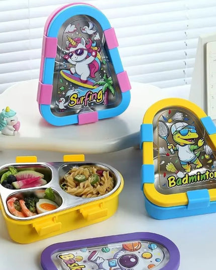 Cartoon Triangle SS Leak Proof Lunch Box
