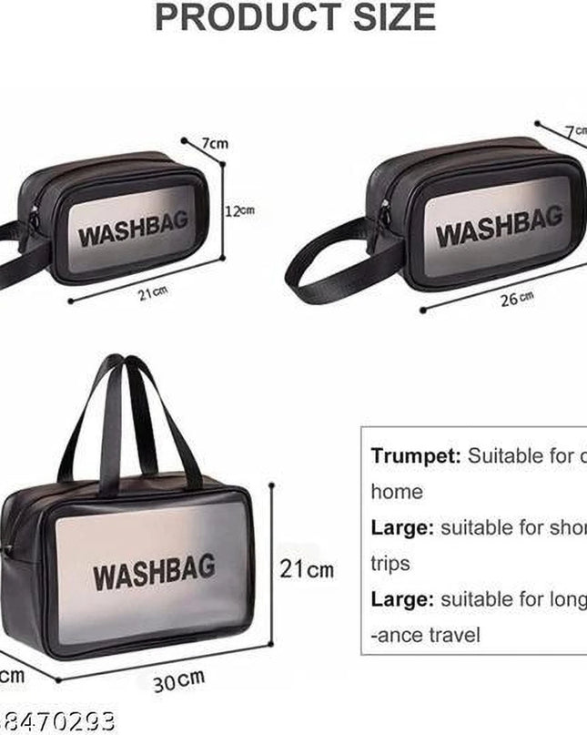 Travel Wash Bag Set