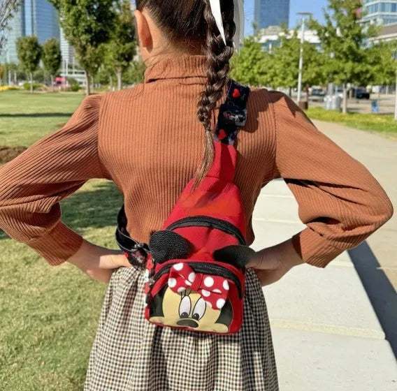 Micky Mouse Crossbody Chest Bag