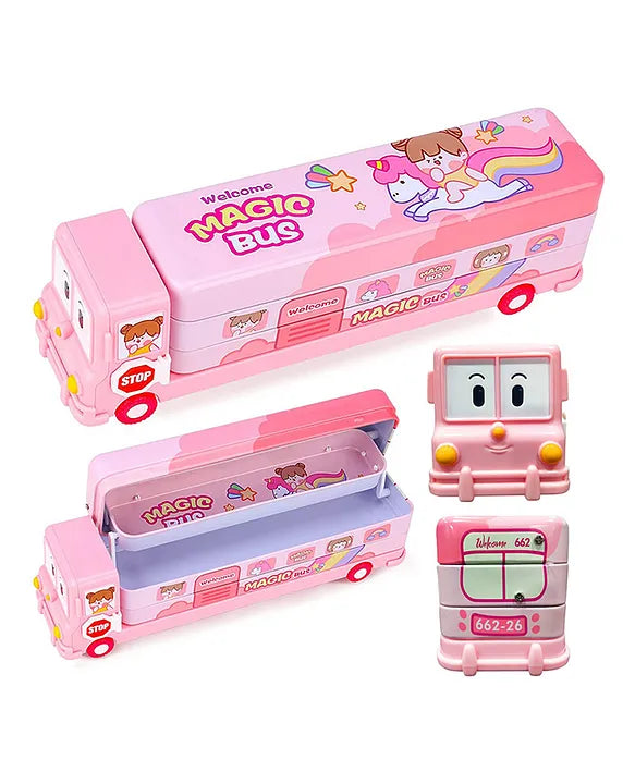 Bus Pencil Box