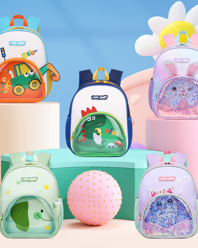 Cartoonistic Glittery bagpack
