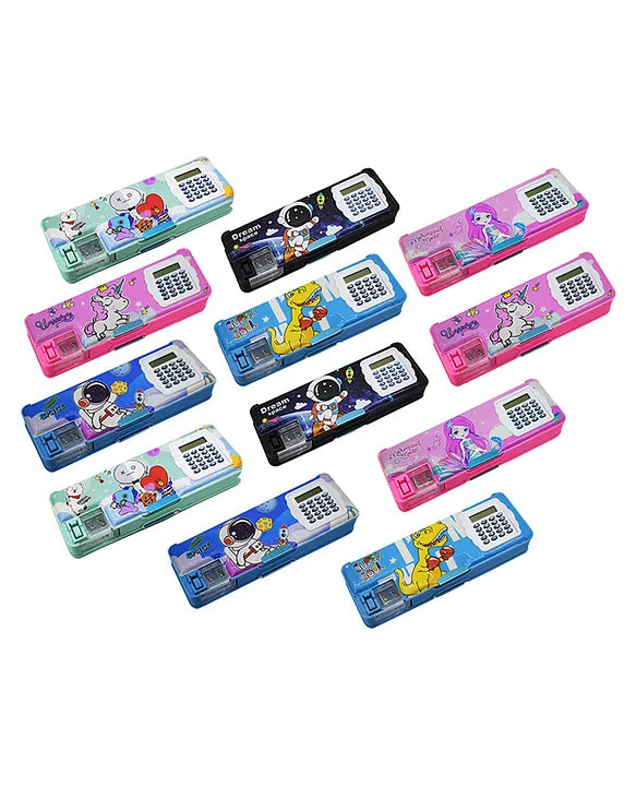 Calculator Pencil Box