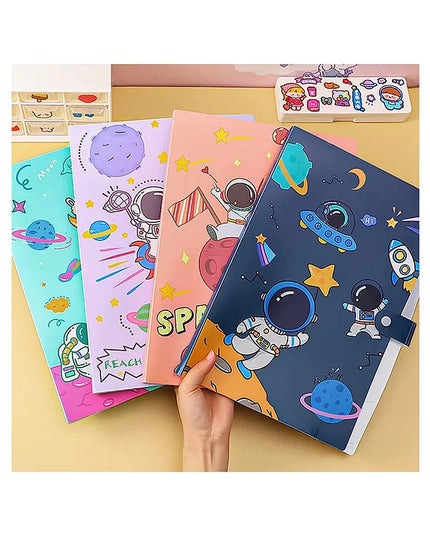 Space theme file folders