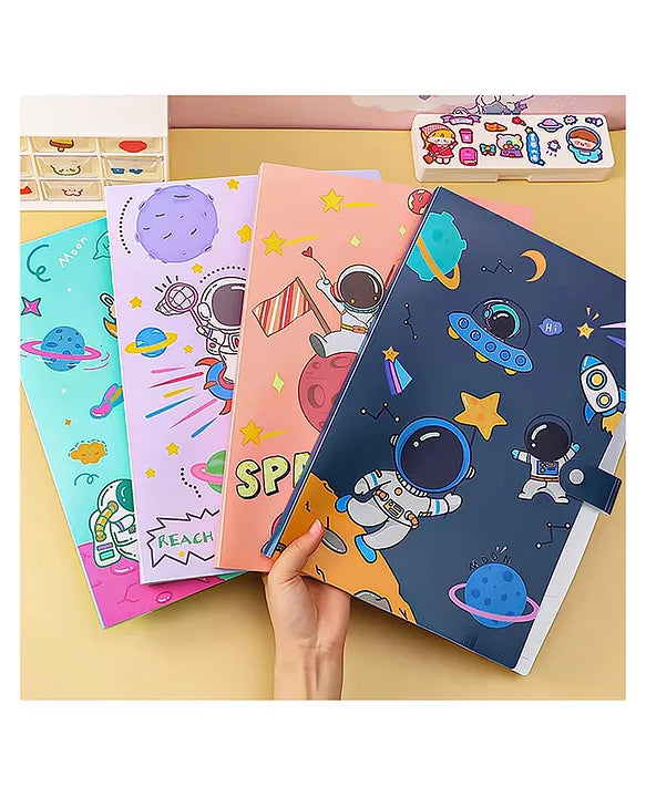 Space theme file folders
