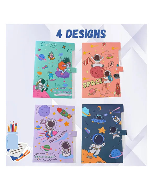 Space theme file folders