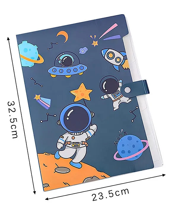 Space theme file folders