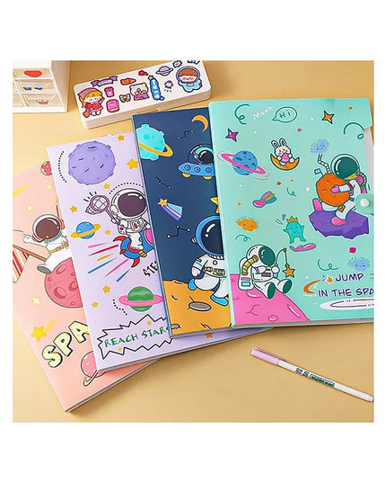 Space theme file folders