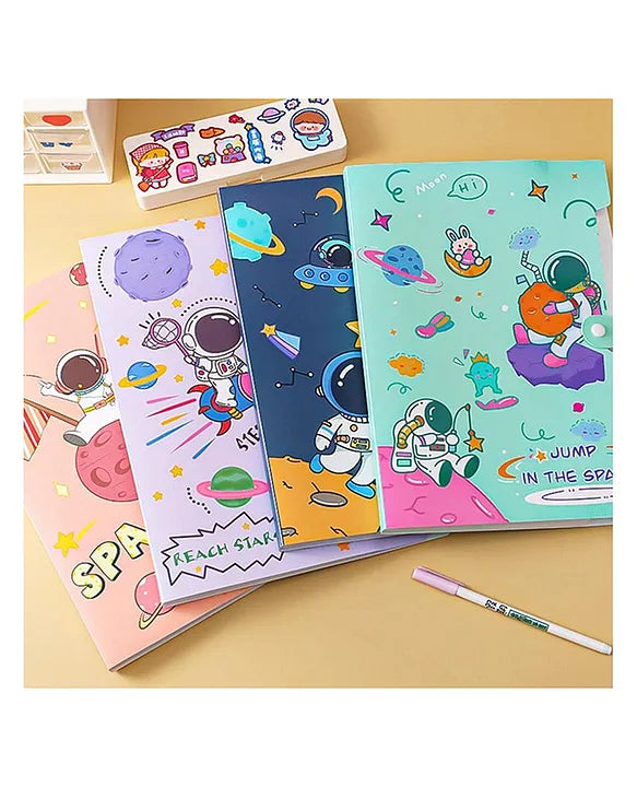 Space theme file folders