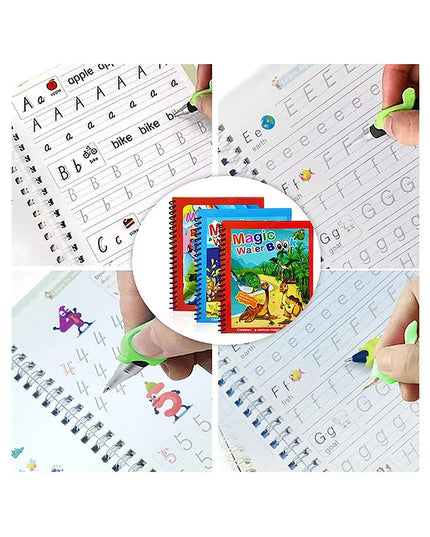 Combo set of sank magic book and magic water painting book