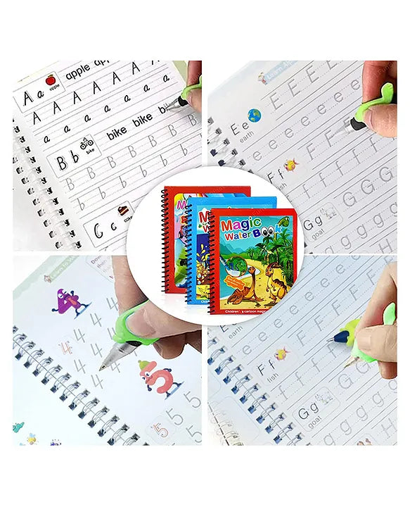 Combo set of sank magic book and magic water painting book