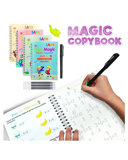 Combo set of sank magic book and magic water painting book