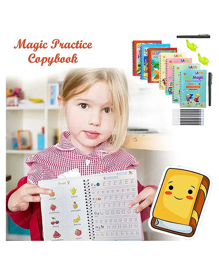 Combo set of sank magic book and magic water painting book