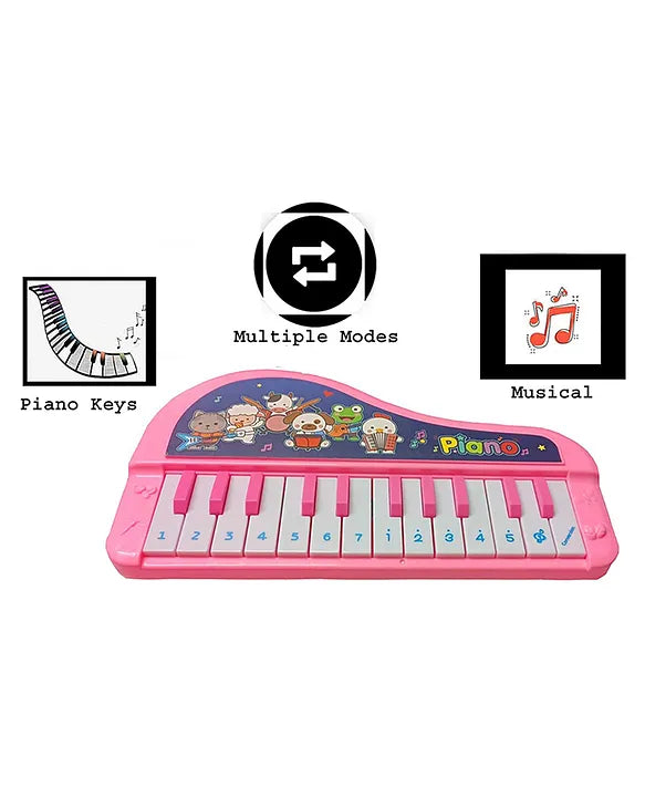 Mini portable multi-functional piano