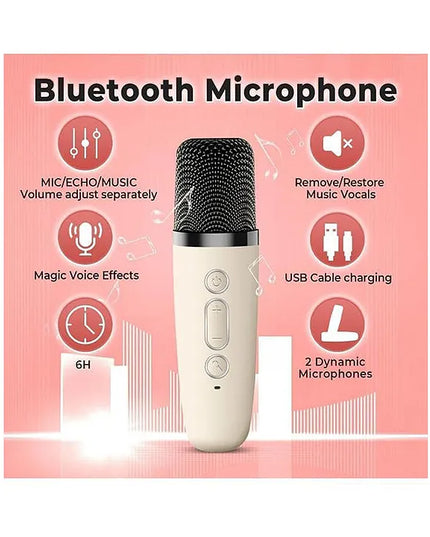 Karaoke speaker with mic