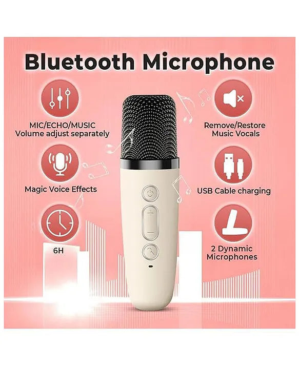Karaoke speaker with mic