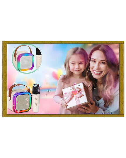 Karaoke speaker with mic