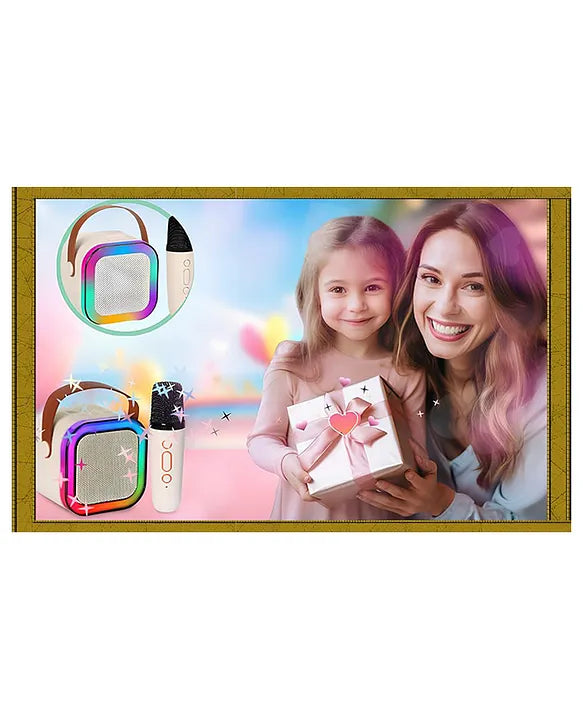 Karaoke speaker with mic