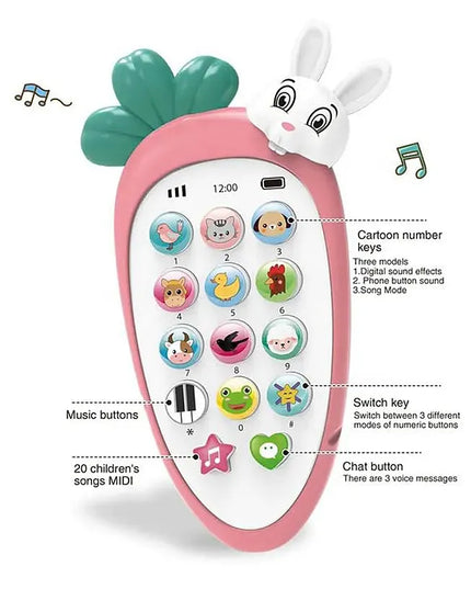 Kids rabbit mobile phone