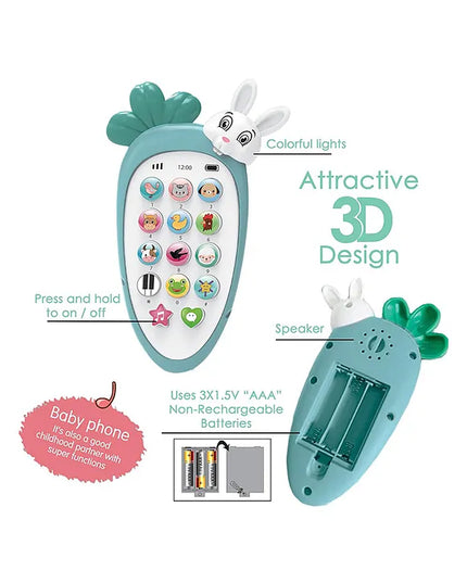 Kids rabbit mobile phone