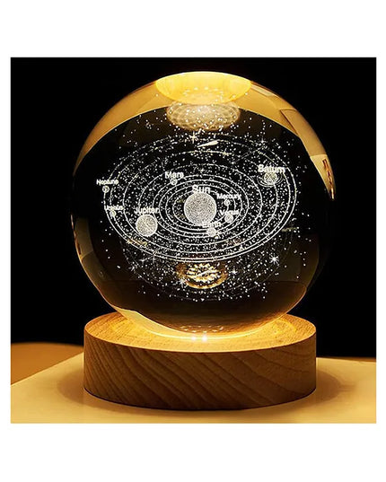 Galaxy Crystal Ball Night Light