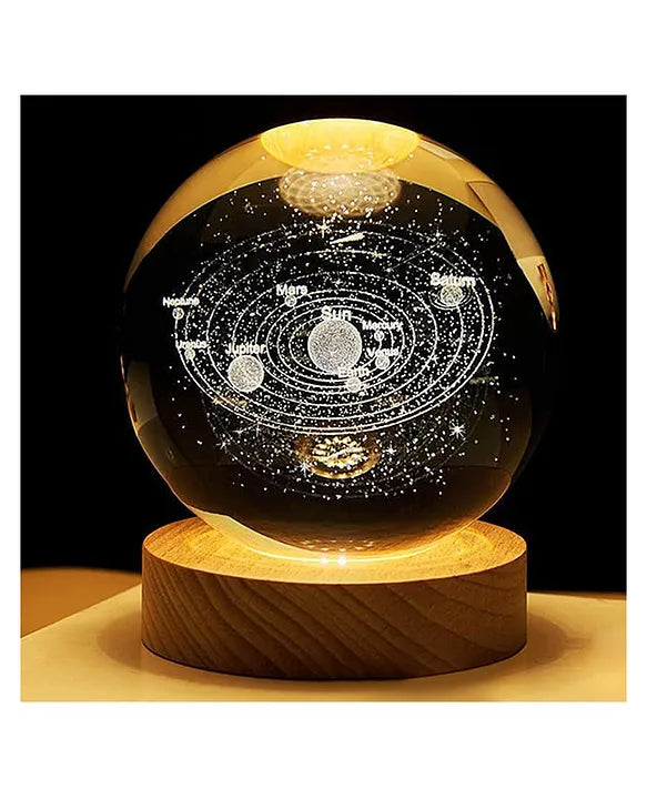 Galaxy Crystal Ball Night Light