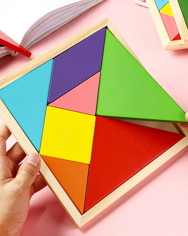 Wooden Educational Puzzle / Tangram
