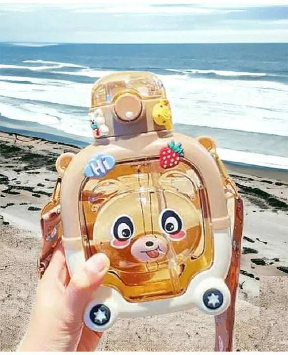 Cute Teddy Water Bottle