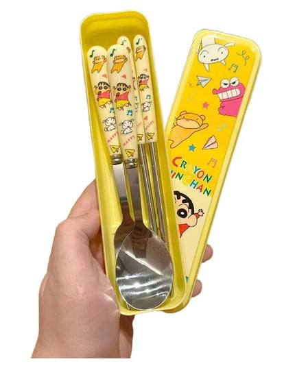 Shinchan Cuttlery Set (4 Pcs)