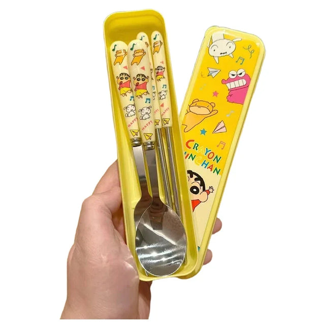 Shinchan Cuttlery Set (4 Pcs)
