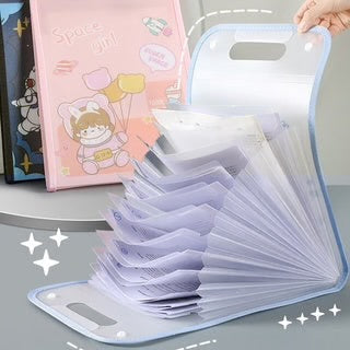 Big Size A4 Documents Folder - 12 slots