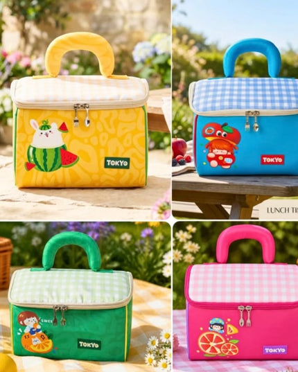 Kawaii Colours Insulated Lunch Bags