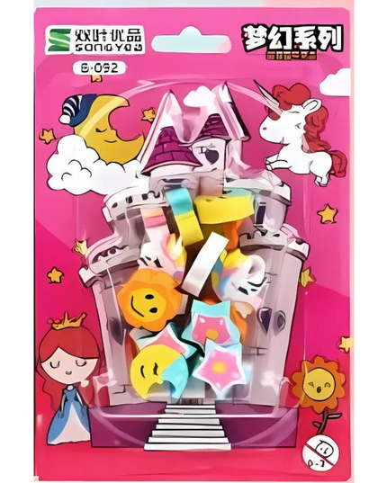 Unicorn Eraser Set