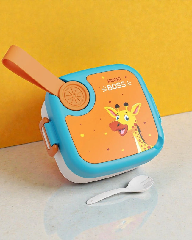Animal Print Steel Lunch Box