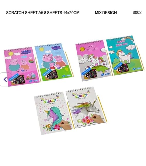 Kids Scratch Book