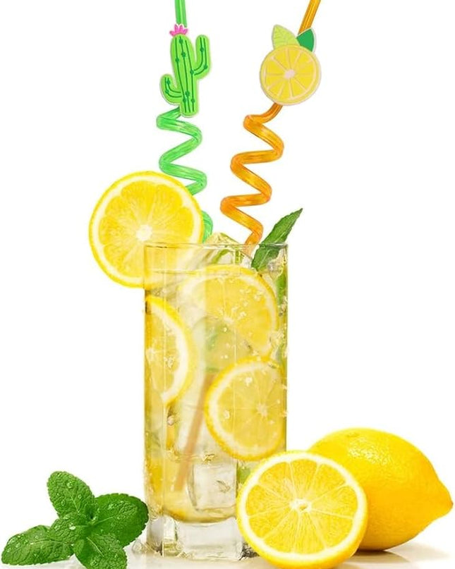 Reusable Plastic Drinking Party straws