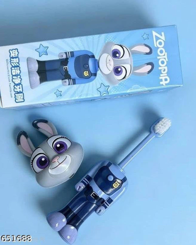 Zootopia Cartoon Character Kids Toothbrush Holder with Cover | Cute Bathroom Organizer Any Colour