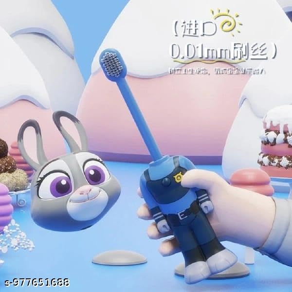 Zootopia Cartoon Character Kids Toothbrush Holder with Cover | Cute Bathroom Organizer Any Colour