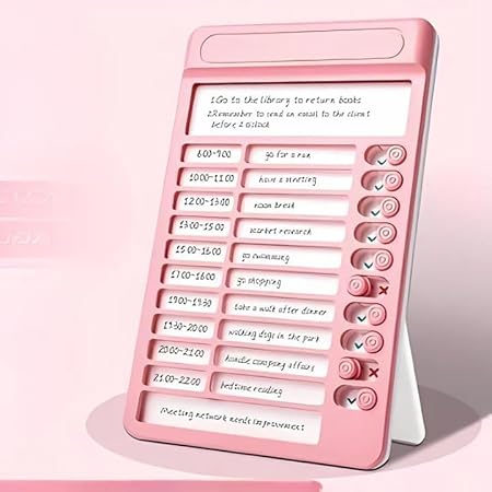 Daily Task Planner & Creative Checklist Board for Home