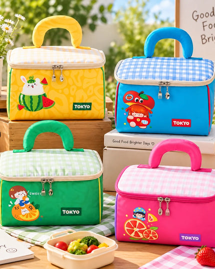 Kawaii Colours Insulated Lunch Bags