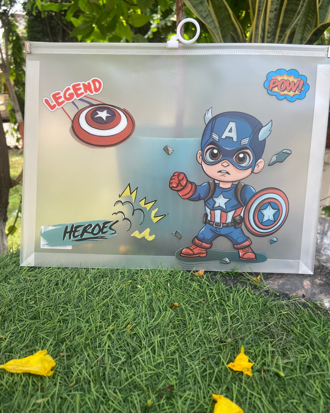 Cartoon Document Folders