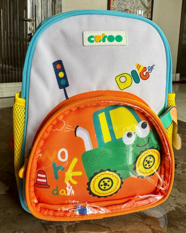 Cartoonistic Glittery bagpack