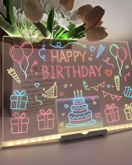 LED Acrylic Writing Board