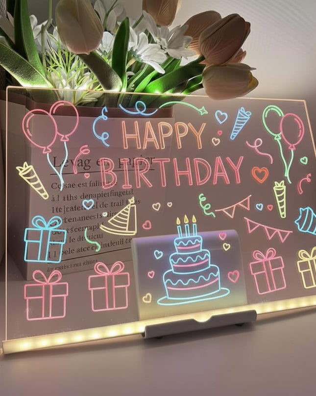 LED Acrylic Writing Board
