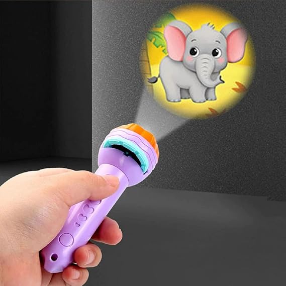 Projection Flashlight Torch
