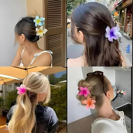 Flower claw clip