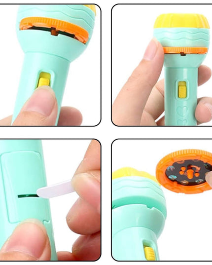 Projection Flashlight Torch