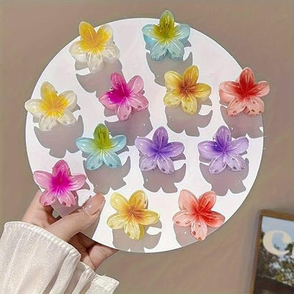 Flower claw clip
