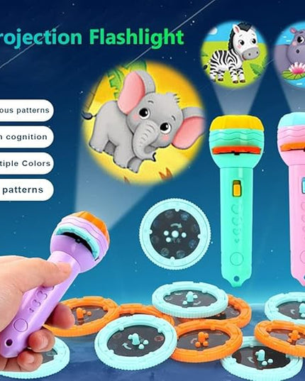 Projection Flashlight Torch