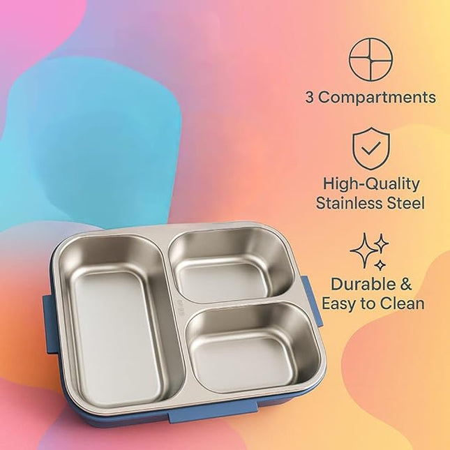 3 Compartment Lunch Box