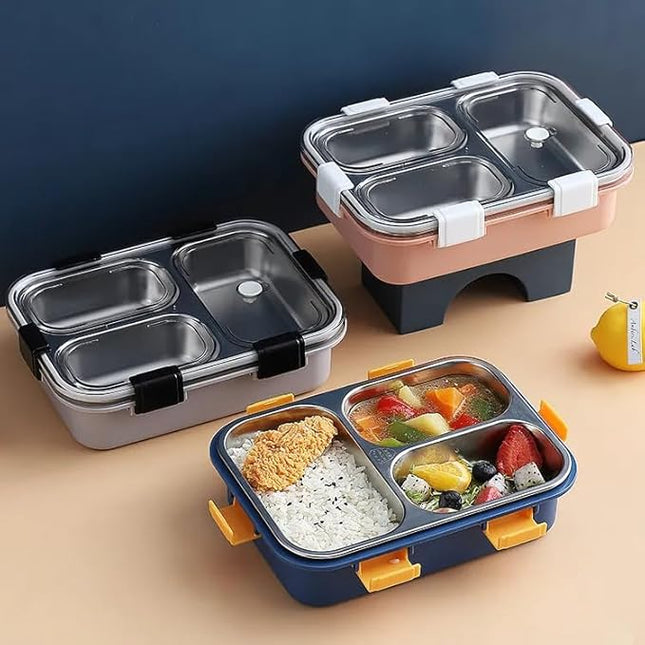 3 Compartment Lunch Box